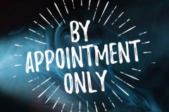 We are by Appointment Only